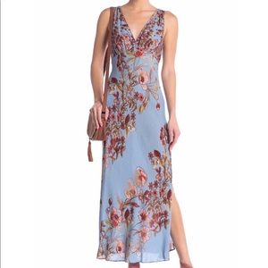 Free People Never Too Late Floral Maxi Dress